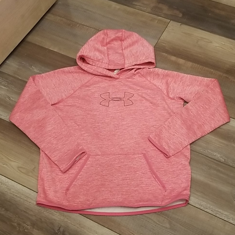 Women's under armour pink hoodie